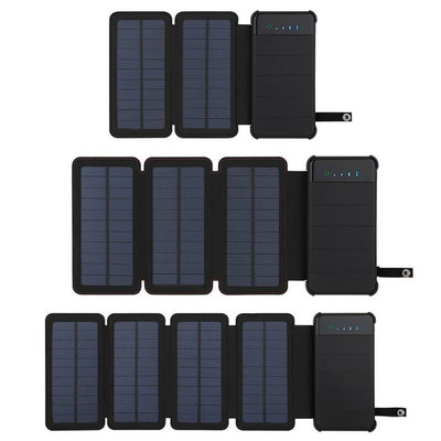 Detachable Solar Panel Charging Treasure